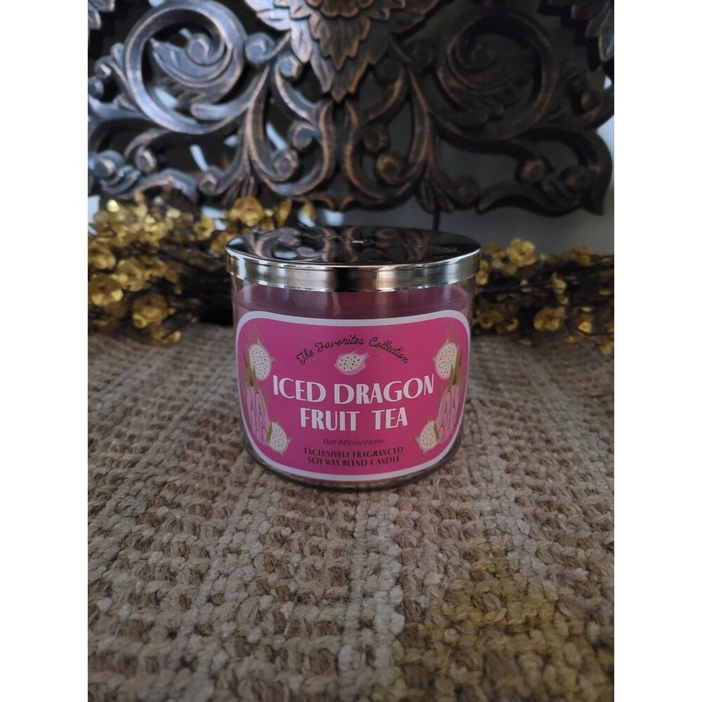 Iced Dragonfruit Tea - Bath and Body Works 3-wick Candle
